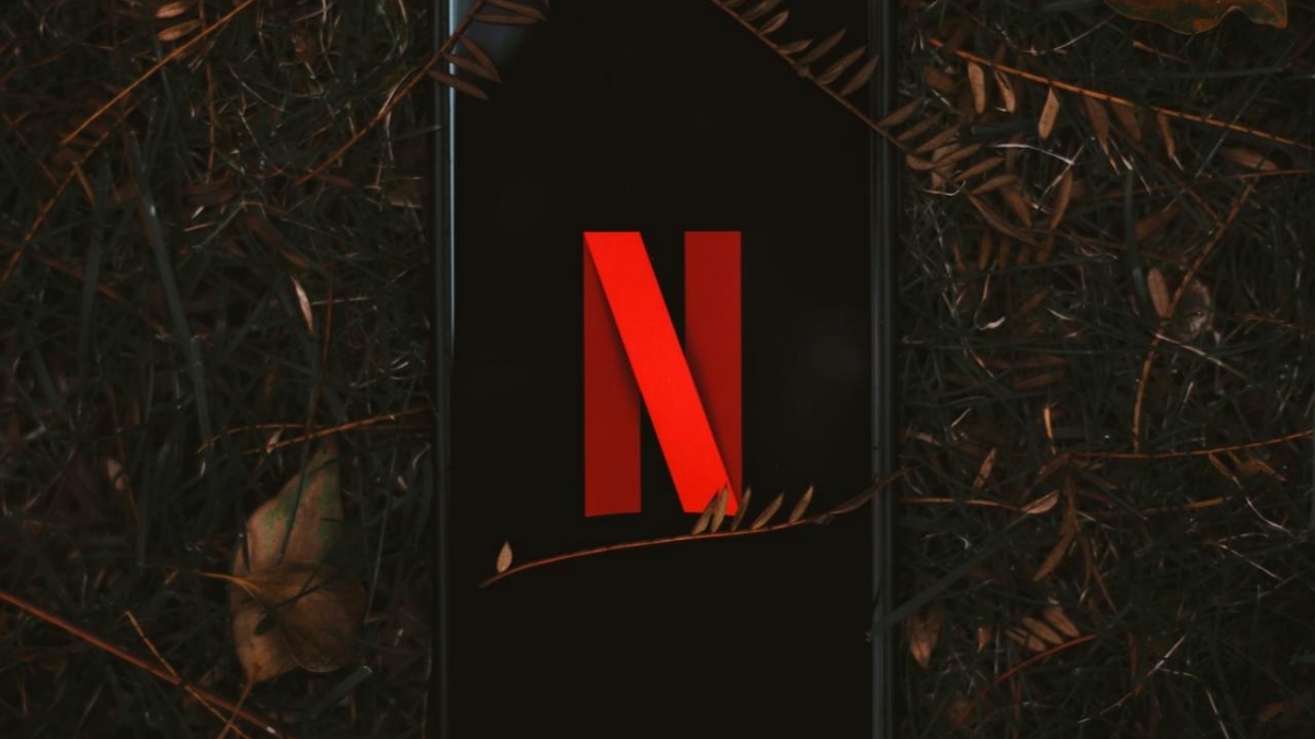 Logo da Netflix no celular